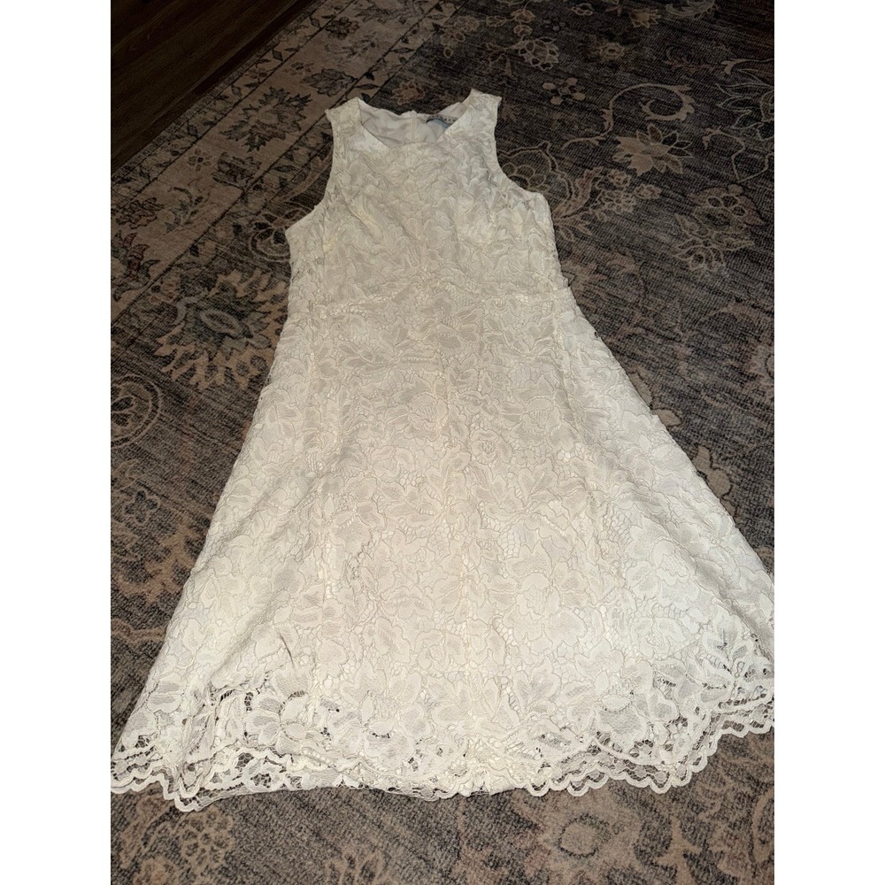 Sandro White Lace Mini Dress Bridal